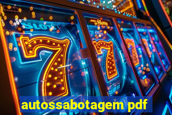 autossabotagem pdf